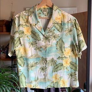 Tommy Bahama silk Hawaiian shirt